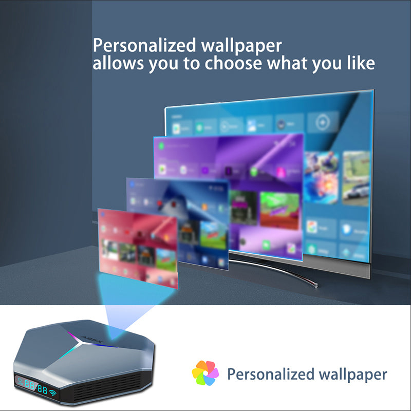 vip-X96 Android TV Box – 4K Smart Media Player with WiFi, HDMI & App Support