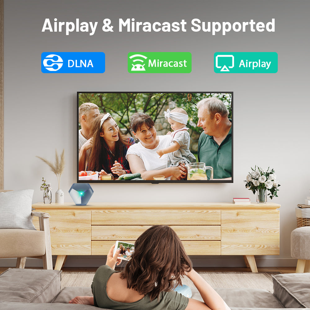 vip-X96 Android TV Box – 4K Smart Media Player with WiFi, HDMI & App Support