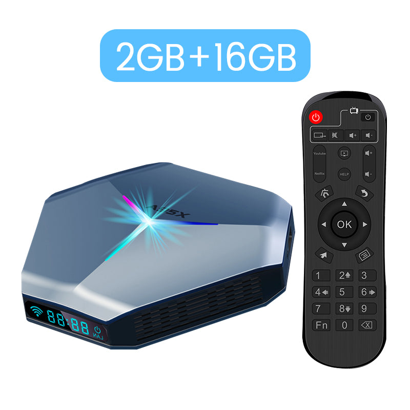 vip-X96 Android TV Box – 4K Smart Media Player with WiFi, HDMI & App Support