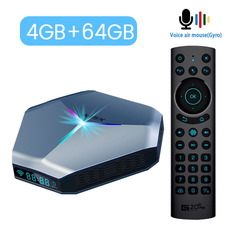vip-X96 Android TV Box – 4K Smart Media Player with WiFi, HDMI & App Support